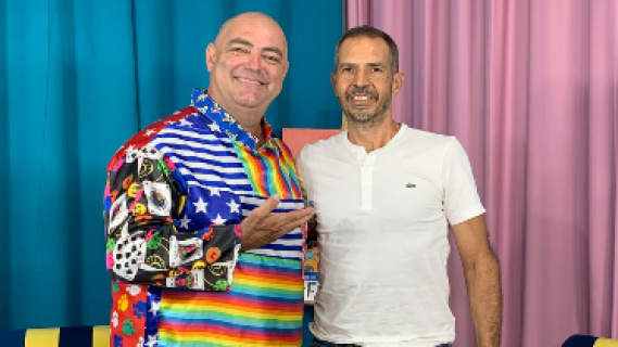 Programa Circo Fred Federicce recebe Luciano Catelli